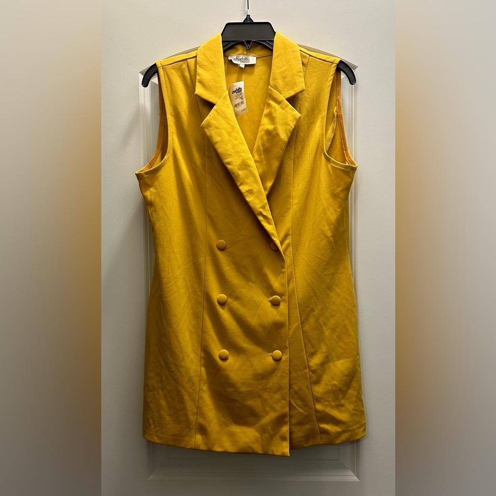New With Tags Button Blazer Dress